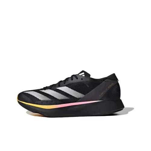 Adidas Adizero Takumi Sen 10 Беговые кроссовки Низкий топ Черный Белый Мужской