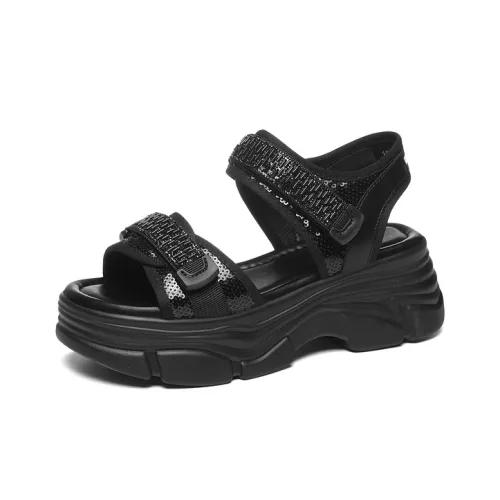 Golden Silk Rabbit Пляжные сандалии Женские