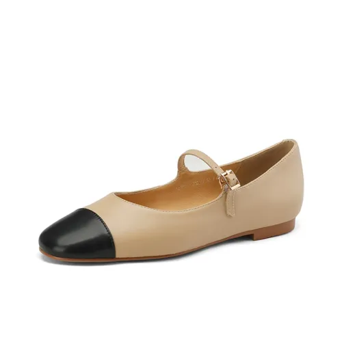 EASTTATALL Грубый каблук Мэри Джейн туфли 1 см женские