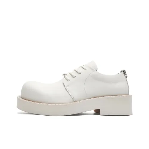 Chi Wolf Мужские повседневные туфли Low Top Белые Мужские