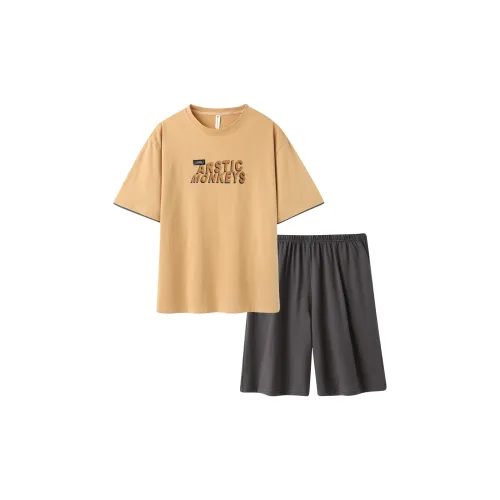 Bondo Pajama Комплект Мужской Чайный Коричневый