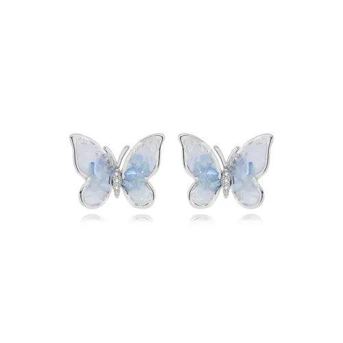 MUYAN Сплав Rock Candy Серьги с бабочкой Женские