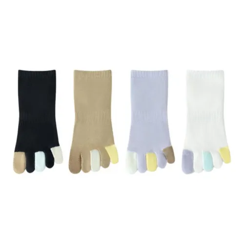 MIIOW Низкие носки женские упаковка из 4 пар