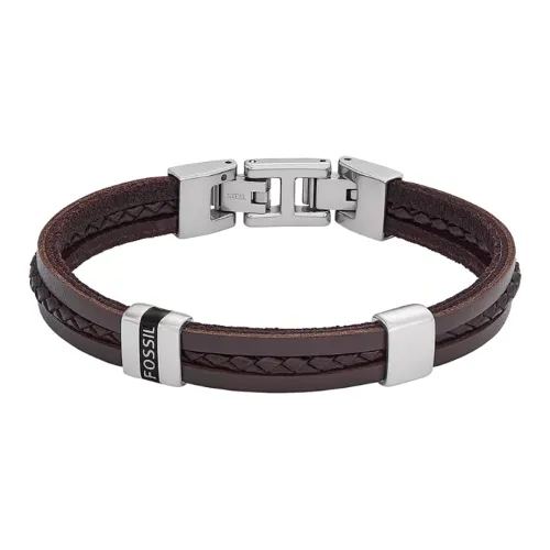 FOSSIL Кожа Наручные повязки Мужской Коричневый
