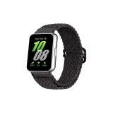 Плетеный ремешок с застежкой - [Звездный Черный]