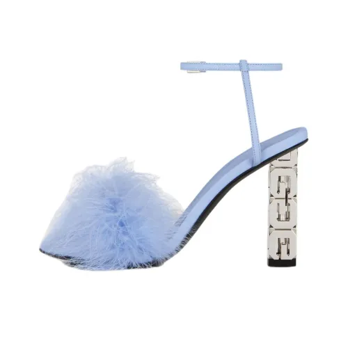 GIVENCHY G Cube One Ремешок Сандалии 8,38 см Женские Синие