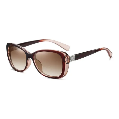 PRETTYALLUSION OVAL SUNGLASSES Женские