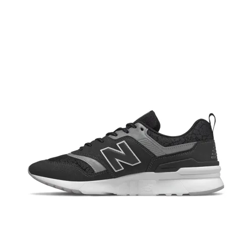 New Balance NB 997H Амортизация Верх Низ Повседневные Беговые кроссовки Мужские Черный Белый Серый