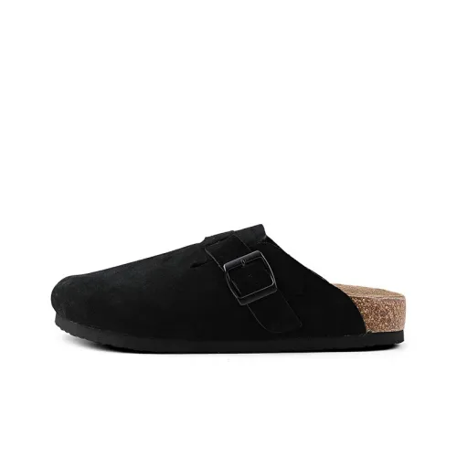 HANQIAORIJI Broken Cocoon Series Birkenstock Стиль Обувь Черный Унисекс