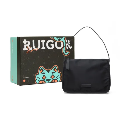 RUIGOR Сумка через плечо Сумка для доставки Сумка Большая Женская Черная