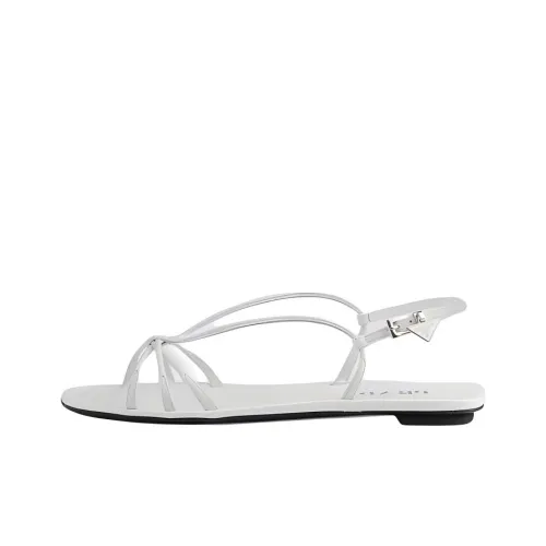 PRADA One Ремень Сандалии Женские Белые