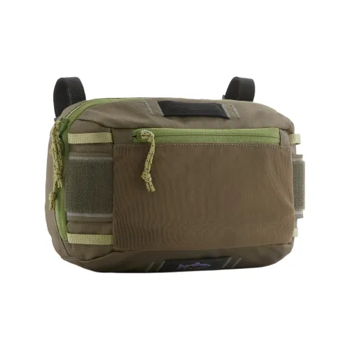 Patagonia 5L Сумка для хранения на открытом воздухе Переработанный Резистентный к разрыву Нейлон Бассейн Зеленый Унисекс