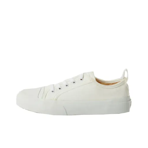 STUDIO NICHOLSON Canvas Shoes Unisex White