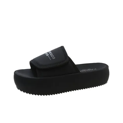 Слипоны с принтом Peach женские