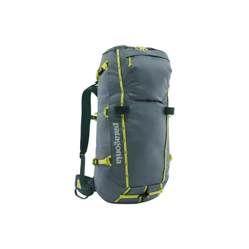 Patagonia Переработанный Нейлон Outdoor Альпинистский Рюкзак Рюкзак Унисекс Новый Зеленый