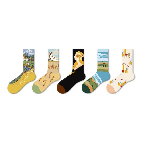 JKN Унисекс MID Носки до икры