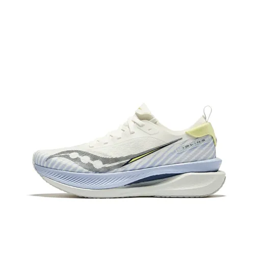 Saucony IDLING Cruise 2 Беговые кроссовки Мужские Белый Синий