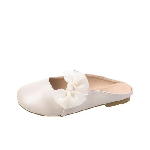 Тапочки для дома с принтом абрикоса женские