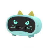 Синий [Будильник + Bluetooth колонка с зарядкой]