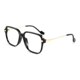 Чёрная золотая оправа