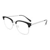 Серебристo-черный