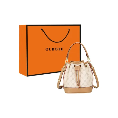 OUBOTE PVC Сумка через плечо Стандартная Женская Коричневая