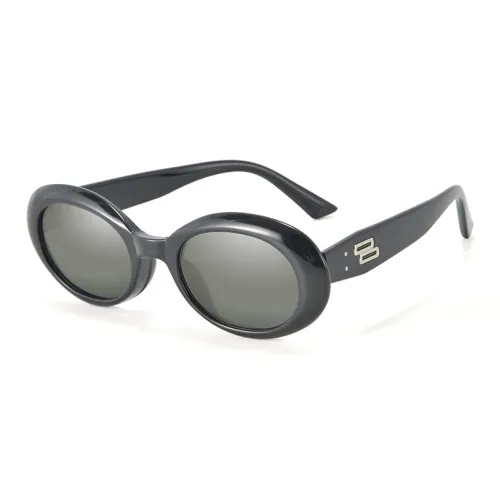 Cornstone Пластиковая оправа OVAL SUNGLASSES Женские Черный