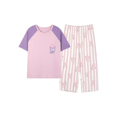 The Story Of The Flower Season Пижамный комплект женский светло-фиолетовый