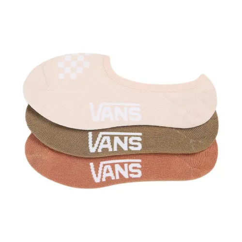 VANS 3 шт Апельсин Унисекс No Show Носки