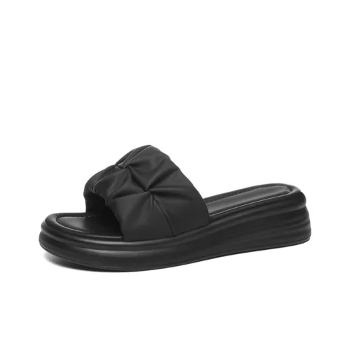 Golden Silk Rabbit ПУ (полиуретан) Полиуретан Подкладка Устойчивые Слипоны Женские