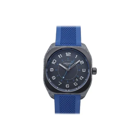 HERMES Автоматический Механический Механизм Мужские Часы 39 мм Серый