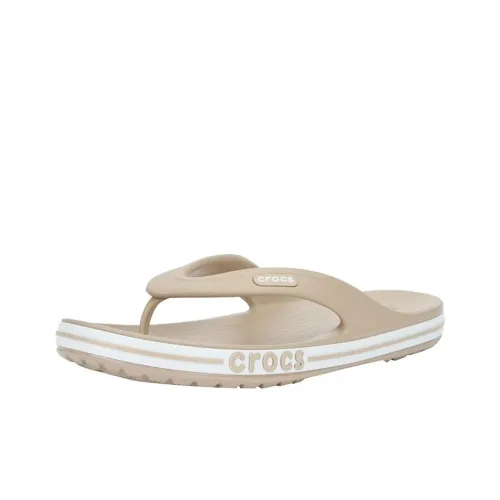 Crocs Устойчивые к истиранию Шлепанцы Унисекс Экрю