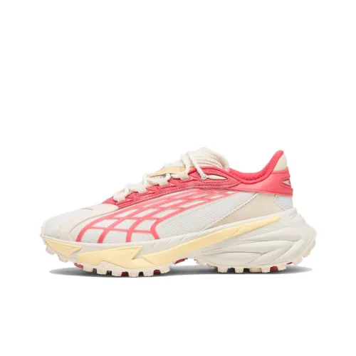 PUMA Spire Ios Удобный Универсальный Низкий Топ Повседневная Обувь Женская Бежево-Розовая