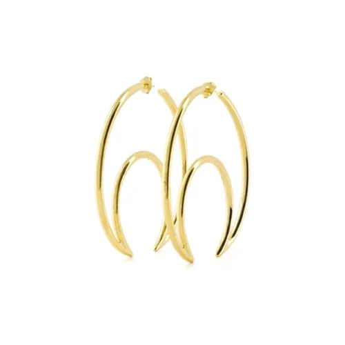 Marine Serre Brass Earrings Женские