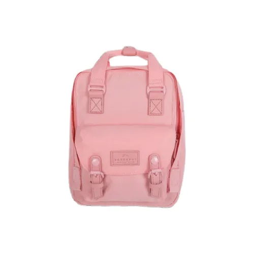 Doughnut Нейлон Рюкзак Мини Женский Светлый Коралловый