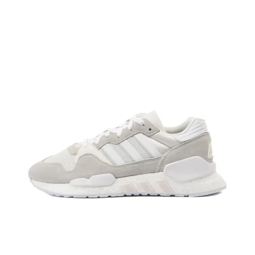 Adidas Originals ZX 930 Never MADE Пачка Triple White Shock Absorbers Slip Resistant Low Топ Кэжуал Мужской Белый
