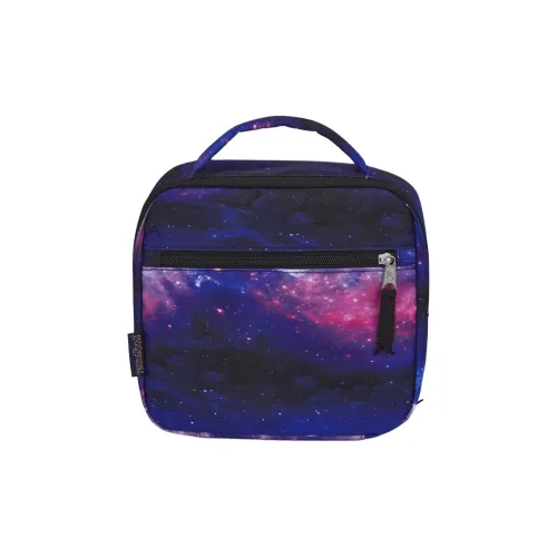 JanSport Переработанный полиэстер Хлопковый мешок для хранения Унисекс Космос Пыль Синий