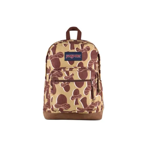 JanSport Вельвет Рюкзак Унисекс Коричневый