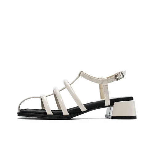 EBLAN Римские сандалии Женские Бежевые