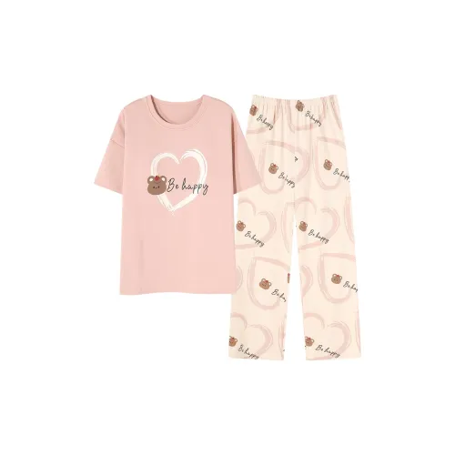 The Story Of The Flower Season Пижамный комплект Женские Лотос Цвет