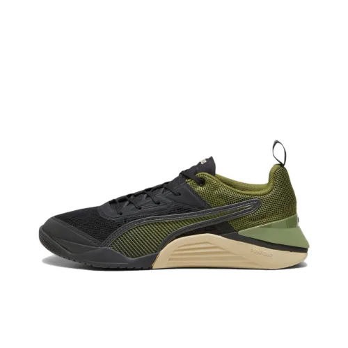 PUMA Fuse 3,0 Low Топ Тренировочные Кроссовки Мужские Черные Зеленые