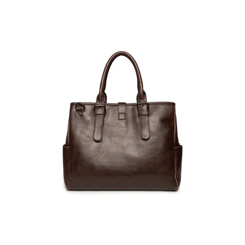 CARTELO Полиэстер Сумка через плечо Сумка на плечо Сумка для ноутбука Сумка среднего размера унисекс Кофе