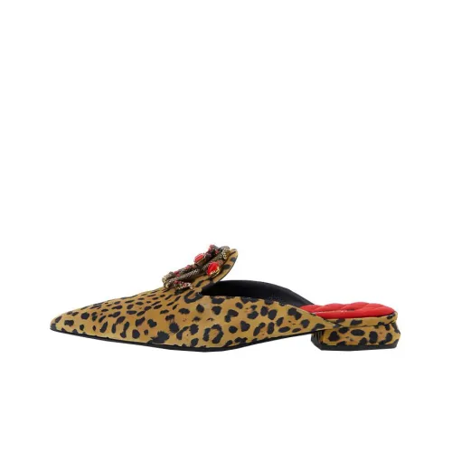 Roberto Cavalli Домашние тапочки Женские Светлый Умбра