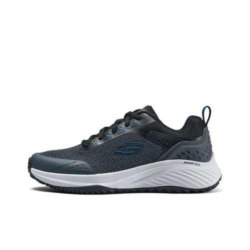 Skechers Outlets Низкий Топ Casual Мужской Черный Синий