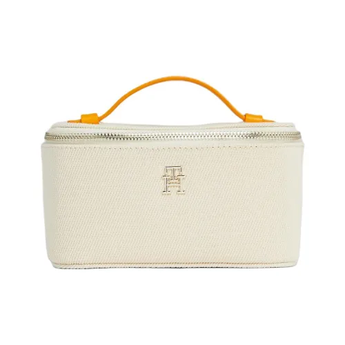 Tommy Hilfiger Переработанный полиэстер Хранение косметики Сумка Маленькая Женская Deep Охра