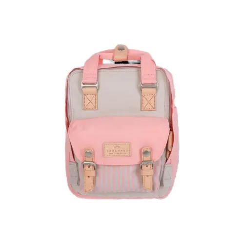 Doughnut Нейлон Рюкзак Мини Женский Светлый Коралловый Серый