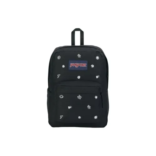 JanSport Переработанный материал Рюкзак Мужской Черный