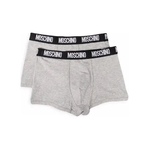 MOSCHINO Gray Men's Boxers MOSCHINO Серый Мужские Боксеры