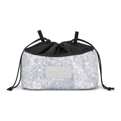 Jansport Переработанный полиэстер Хлопковый мешок для хранения Унисекс Серебряный
