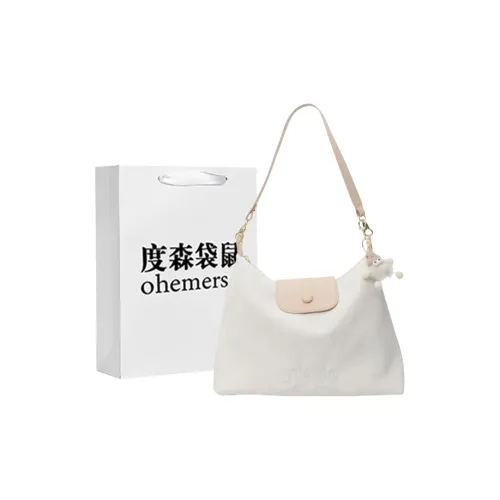 Dusen Kangaroo ПУ (полиуретан) Сумка через плечо Женская Экрю Серебристый Черный Зеленый Розовый